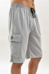 Arctic Blue Cargo Shorts